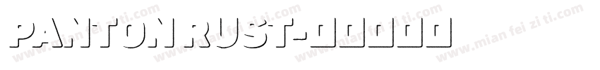 Panton Rust字体转换